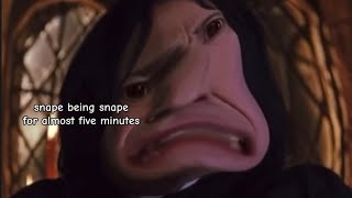 Snape being Snape for almost 5 minutes straight [upl. by Alesiram47]