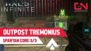 Outpost Tremonius SPARTAN CORE Locations in Halo Infinite [upl. by Shelburne141]