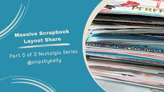 Get Inspired by a MASSIVE Scrapbook Layout Share of 120 Pages [upl. by Bulley]