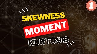 Skewness Moment Kurtosis Statistics for CUET PG statistics statisticsforeconomics [upl. by Neerod141]