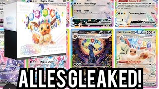 Alle EVOLI KARTEN GELEAKED pokemonkarten Prismatic Evolution [upl. by Griffin398]