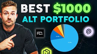 Best 100x Crypto Altcoin Portfolio Using 1000  Get CRYPTO RICH [upl. by Nalhsa]