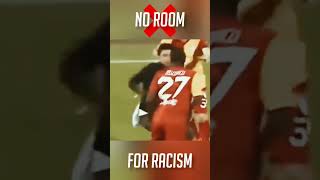 Racism football sad moments  part 1 shorts football saynotoracism [upl. by Berman]