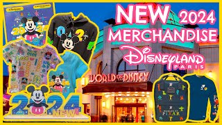 NEW 2024 DISNEY MERCHANDISE AT WORLD OF DISNEY  Disneyland Paris [upl. by Emyaj]