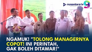 MURKA Detikdetik Mentan Andi Amran Langsung Copot di Tempat Pejabat Pupuk Indonesia  NTV [upl. by Karame]