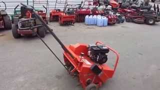 Used 255quot Husqvarna AR25 Aerator 35 HP Honda GX120 Engine sle [upl. by Ludeman715]