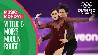 Tessa Virtue and Scott Moirs Moulin Rouge at PyeongChang 2018  Music Mondays [upl. by Schurman]