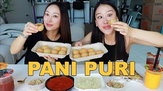 PANI PURI MUKBANG [upl. by Lenahtan]