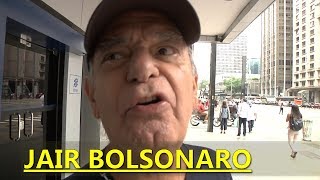 ELEIÇÕES 2018 O QUE AS PESSOAS ACHAM DE JAIR BOLSONARO [upl. by Lux]