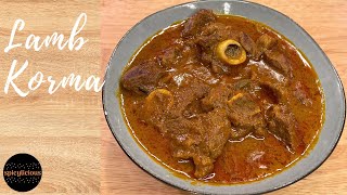 Lamb Korma Recipe  StepbyStep Recipe in the Description [upl. by Asille162]