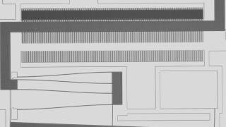 Exact Constrained Folded Flexure Electrostatic CombDrive Guidance [upl. by Mikol]