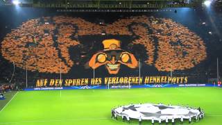 Incredible fans Borussia Dortmund vs Málaga Champions League 09042013 Full HD [upl. by Ahsenre470]