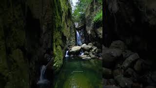 Galapitagala Waterfall 🇱🇰 [upl. by Natlus]