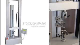 Universal Testing Machine with long travel Extensometer [upl. by Ytok]