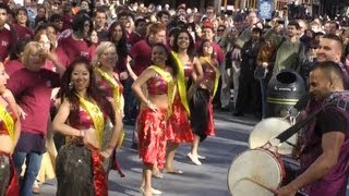 Bollywood Flash Mob Dance Leicester Square London [upl. by Nylodnew]