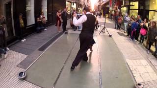 Incredible Tango  Florida amp Lavalle Street Dancers in Buenos Aires [upl. by Bultman]