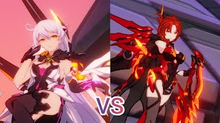 Vermillion Knight vs Herrscher of the Void Using F2P Stigma  Honkai Impact 3 Memorial Arena  붕괴3rd [upl. by Oicaro91]