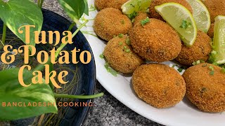 Tuna and potato cake Tuna Recipe moonratix [upl. by Odrarebe29]