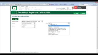 SIAGIE  Verificación del proceso de calificativos por periodo [upl. by Galvan]