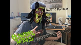 Municipal Waste  Sadistic Magician Guitar Cover [upl. by Miko610]