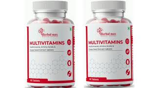 Herbal Max Multivitamins Tablets [upl. by Elyag225]