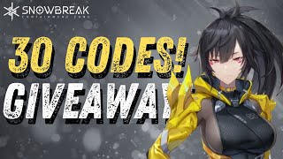 Snowbreak Containment Zone 30 Codes to be Given Away  Warden Special Event [upl. by Scottie]