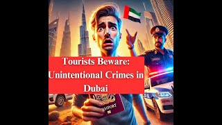 Tourists Beware  Unintentional Crimes in Dubai [upl. by Ytiak264]