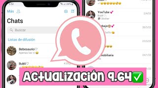 🧸Nueva ACTUALIZACION de WHATSAPP ESTILO IPHONE ABRIL 2023 🌈 ANTIBANEO 964 ✅ [upl. by Aihcela155]