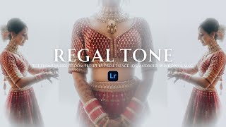 Regal Tone  Free Lightroom Preset  Presetsface [upl. by Elleina]