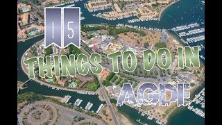 Top 15 Things To Do In Agde France [upl. by Hardner]