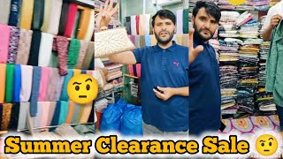 Maa Behnu ke liye khush khabri Summer Clearance Sale at New Habba Kadal Srinagar [upl. by Galina]