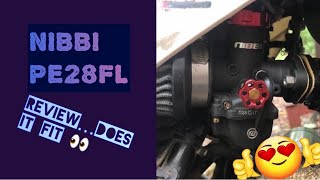 Nibbi PE28FL carburetor review Tbr7 hawk 250 performance upgrades nibbi pe28 pe28fl [upl. by Auot]