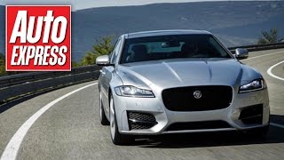 New Jaguar XF review can it beat the 5 Series EClass and A6 [upl. by Biggs]