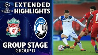 Liverpool vs Atalanta Extended Highlights  UCL on CBS Sports [upl. by Aiz]