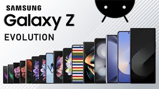 Evolution of Samsung Galaxy Z Fold  Z Flip [upl. by Henson]