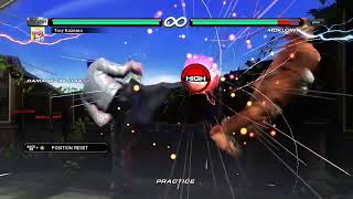 Tekken 6 Jin Kazama VS Mokujin [upl. by Ydnew]