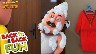 Back To Back Fun  53  Motu Patlu Cartoons  S11  Cartoons For Kids  motupatlu video [upl. by Eirellam487]