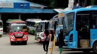 HRTC Bus Stand  HRTC Dharamshala Bus Stand Himachal Pradesh [upl. by Fidelas592]