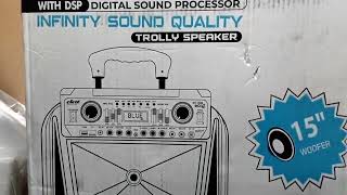 Penampakan speaker DAT DT1550trolly speaker DAT 15 Inch [upl. by Couture]