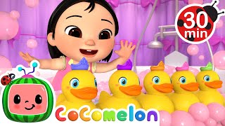 CoComelon Best Animal Songs 🦆 Five Little Ducks amp Kitty Cat Song  MORE CoComelon Nursery Rhymes [upl. by Oiliruam273]