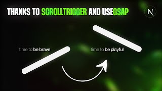 Next JS Scroll Animation That Feels Like Magic [upl. by Past]
