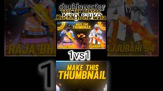 Power of only double vector chhalaang free fire terenging shortsviral viralvideos freefire [upl. by Batruk]