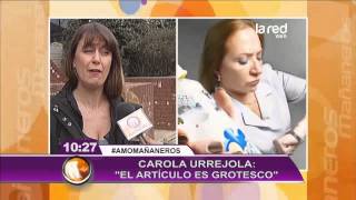 Indignación por artículo sobre el amamantamiento [upl. by Ljoka]