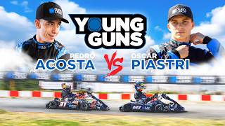 Quad Lock Young Guns  Oscar Piastri amp Pedro Acosta Karting Showdown EXCLUSIVE [upl. by Eustache]