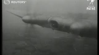 Bristol Brabazon airplane takes its first flight 1951 [upl. by Cynthie]