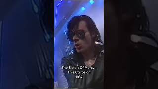 The Sisters Of Mercy  This Corrosion On Top Of The Pops 1987 thesistersofmercy thiscorrosion [upl. by Safoelc882]