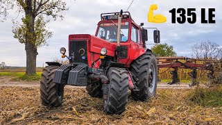 MTZ 82 Turbo 135 LE  6 hengeres Mercedes motorral  4 fejes IH  Szántás 2020  Nice Sound [upl. by Anaira]