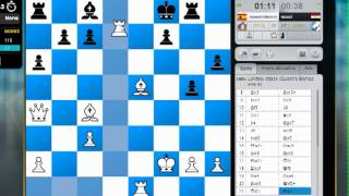 Clases de ajedrez online Torneo en directo chesscube partidas a 2 minutos MI Fermin Gonzalez [upl. by Manno882]