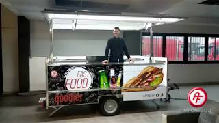 AF Rimorchio leggero EasyBox  Pronta consegna PANINOTECA Street Food [upl. by Rosetta]