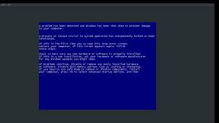 bsodexe but on Windows XP [upl. by Lewendal313]